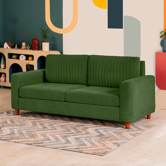 Sofa|Tilt|3|Seater|Lounger|Sofa|with|Adjustable|Backrest|Avocado|Green