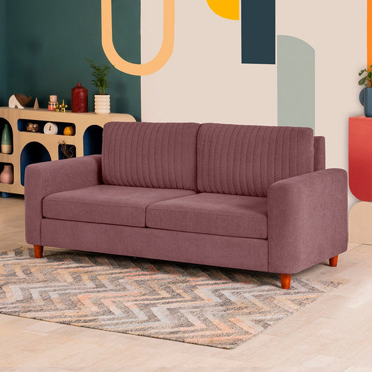 Sofa|Tilt|3|Seater|Lounger|Sofa|with|Adjustable|Backrest|Lilly|Pink