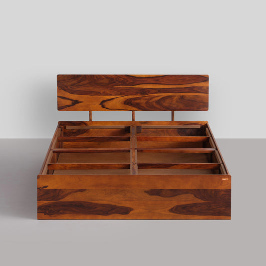 Bed|GS|Premium|Solid|Wood|Bed|With|Storage|King|Size