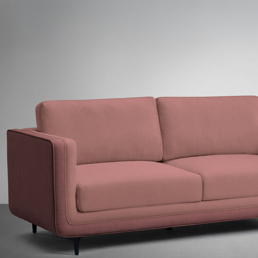 Sofa|Mojo|3|Seater|Sofa|Fabric|Berry|Blush|Pink