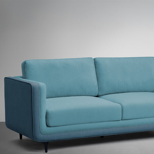 Sofa|Mojo|3|Seater|Sofa|Fabric|Teal|Pop|Blue