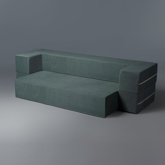 Sofabed|One|The|Sofa|With|A|Twist|Pastel|Green