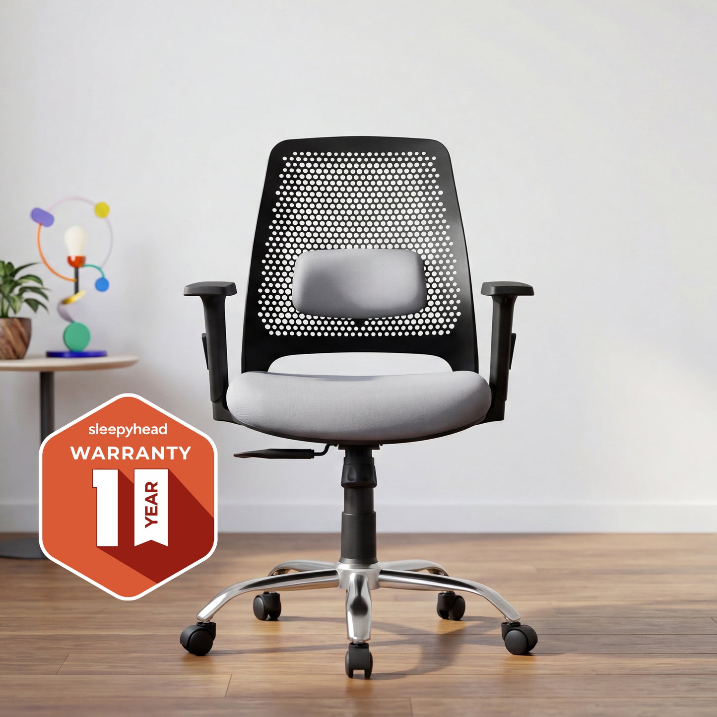 Spin - Office Chair (Cement Grey)