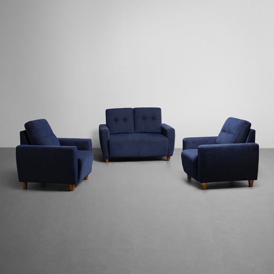 Sofa|Yolo|2+1+1|Seater|Sofa|Set|Fabric|Berry|Blue