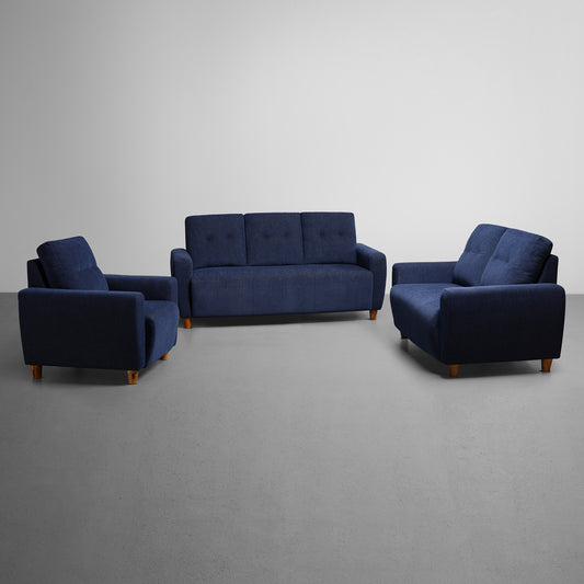 Sofa|Yolo|3+2+1|Seater|Sofa|Set|Fabric|Berry|Blue