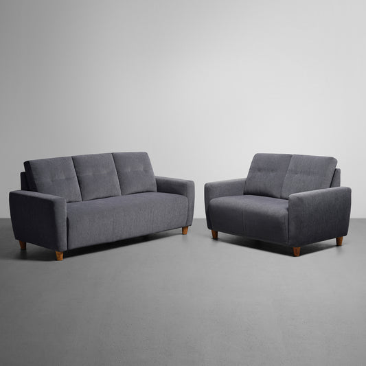 Sofa|Yolo|3+2|Seater|Sofa|Set|Fabric|Sesame|Grey