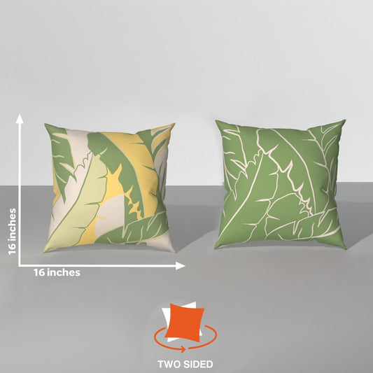 Spring|Cushion|Covers|with|Cushion|Fillers|Green-OceanBlue||Set|of|5|Combo