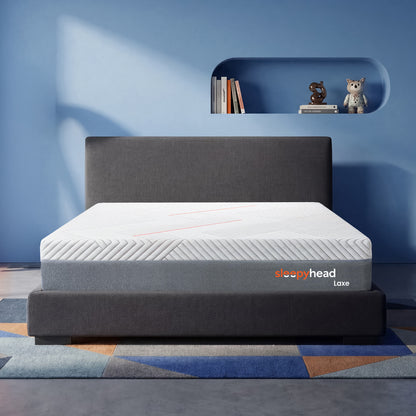 Laxe - Pincore Latex Mattress with BodyIQ Orthopedic Memory Foam - Ivory White