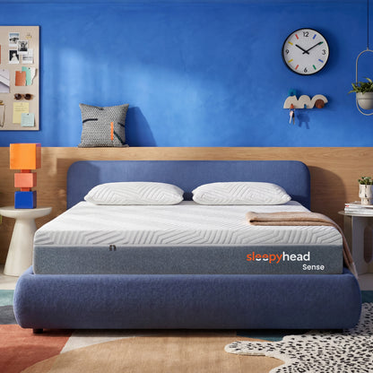 Sense - BodyIQ Orthopedic Memory Foam Mattress with Cooling Tech - Pearl White