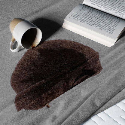 Bamboo|Terry|Waterproof|Mattress|Protector|72|72|inches|King|Size|Grey