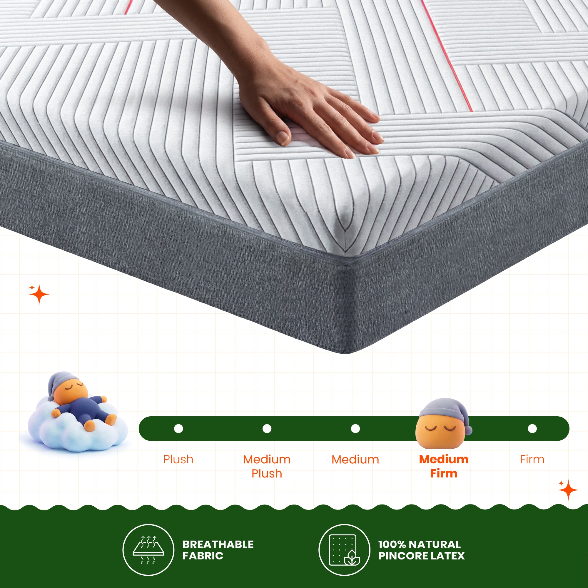 Buy Laxe Nature Ultra Latex Mattress Online for Premium S