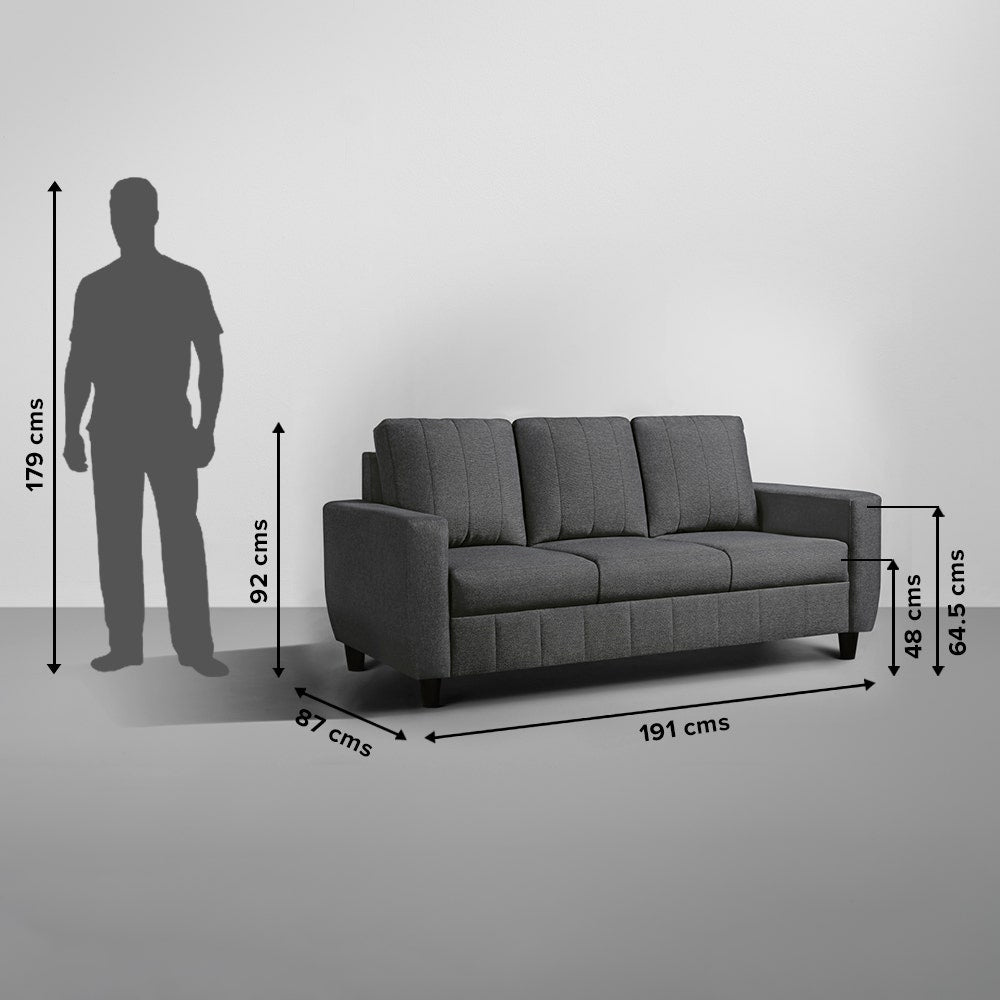 Sofa|Bae|3|Seater|Sofa|Fabric|Woody|Brown