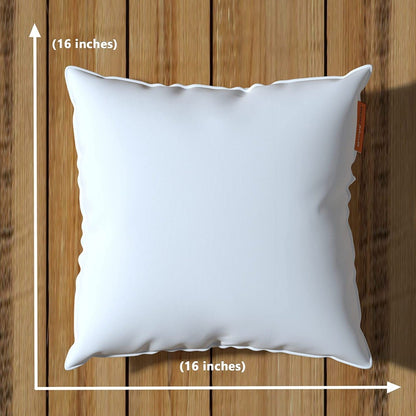 Nooks|Cushion|Cover|with|Premium|Cushion|Fillers|Maroon-White|Set|of|5