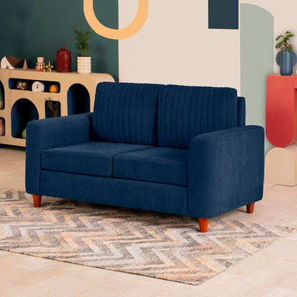 Sofa|Tilt|2|Seater|Lounger|Sofa|with|Adjustable|Backrest|Berry|Blue