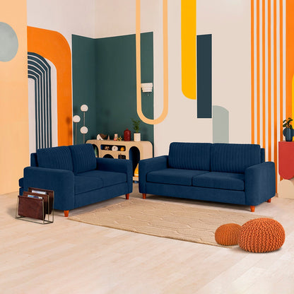 Sofa|Tilt|3|+|2|Seater|Lounger|Sofa|with|Adjustable|Backrest|Berry|Blue