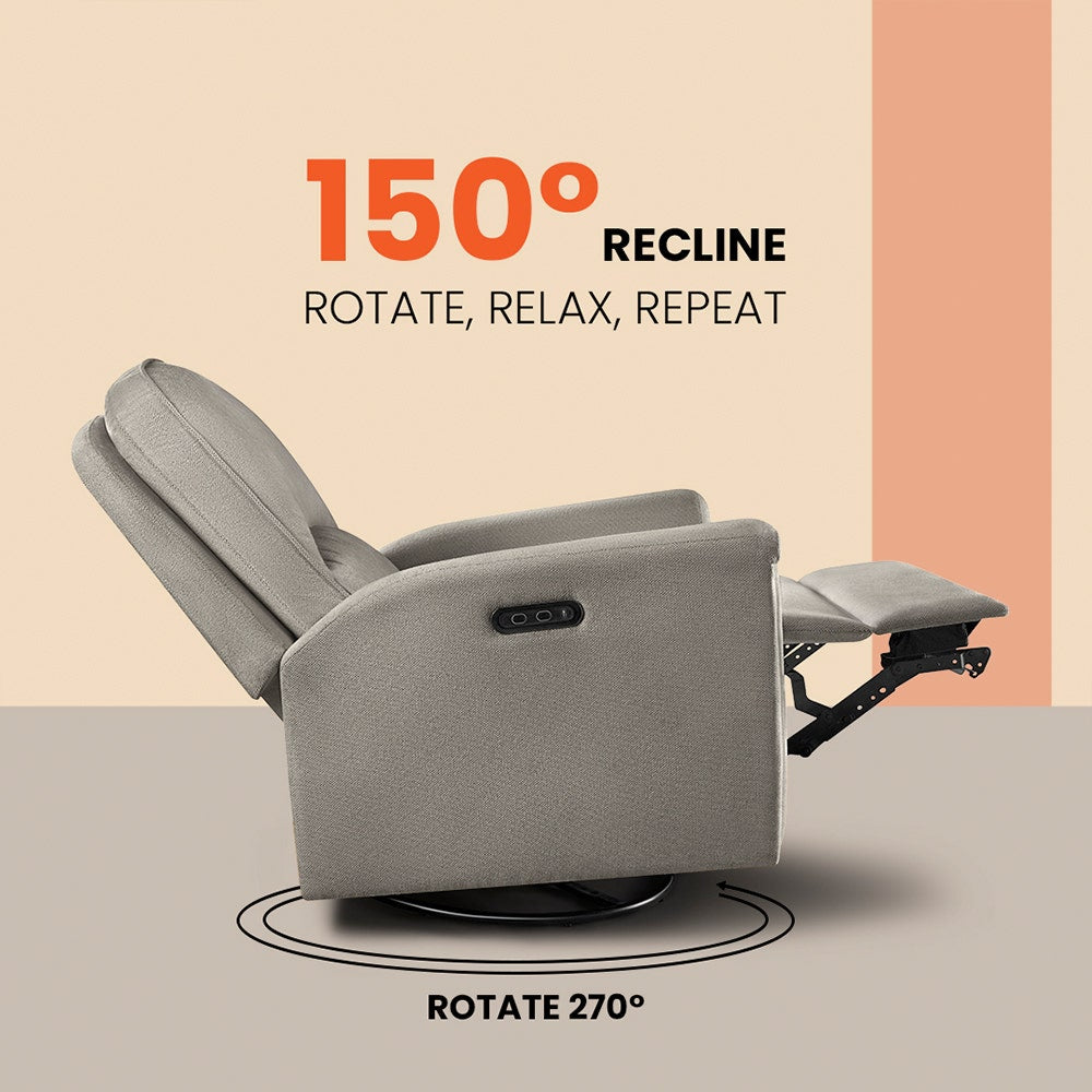 Recliner|R8|Fabric|Sedona|Sage|Grey|1|Seater