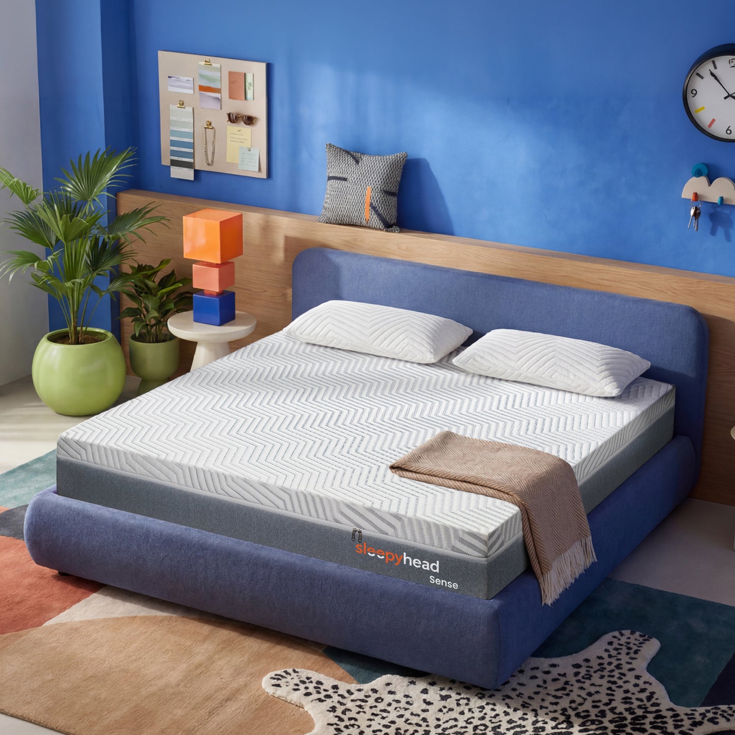 Sense - BodyIQ Orthopedic Memory Foam Mattress with Cooling Tech - Pearl White