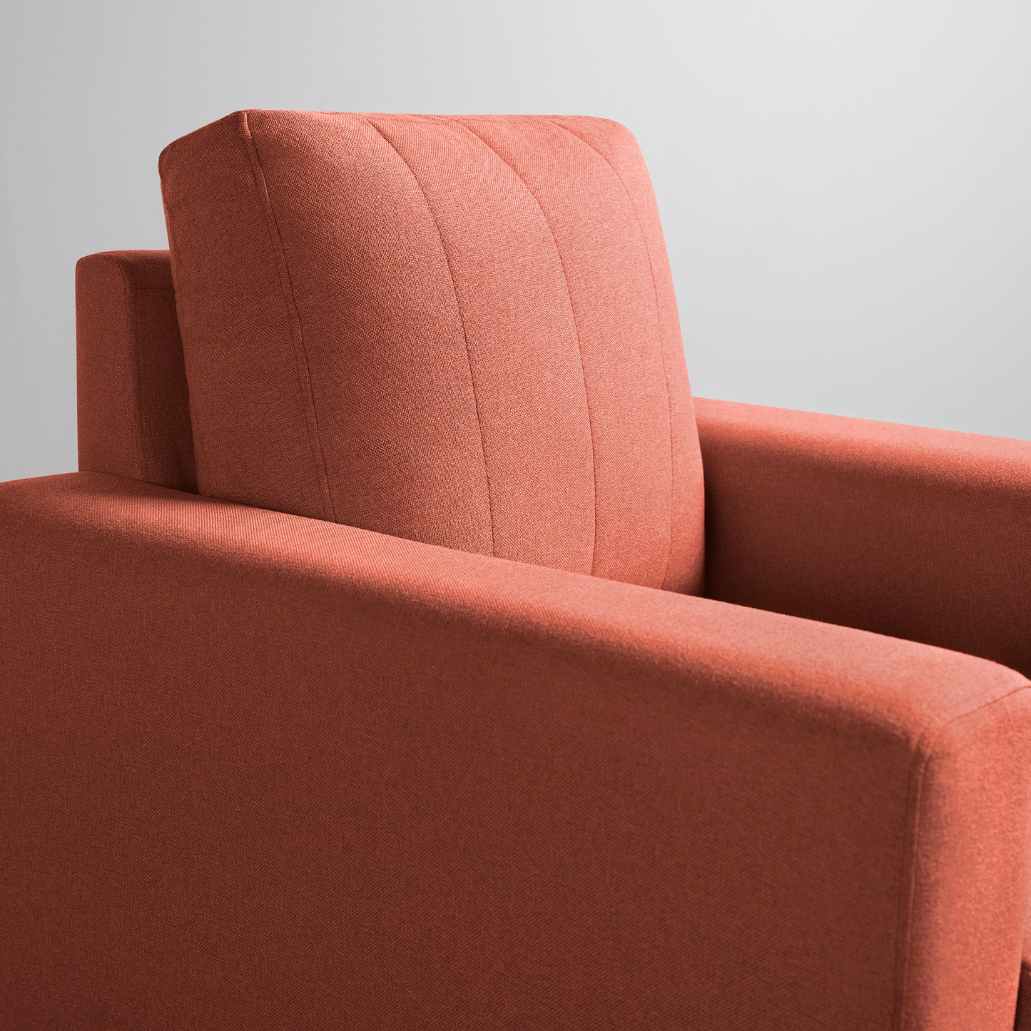 Sofa|Bae|1|Seater|Sofa|Fabric|Ember|Orange