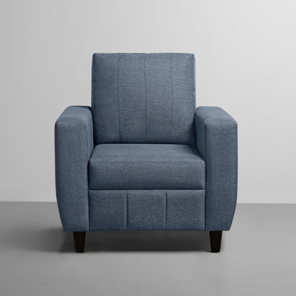 Sofa|Bae|1|Seater|Sofa|Fabric|Ocean|Blue