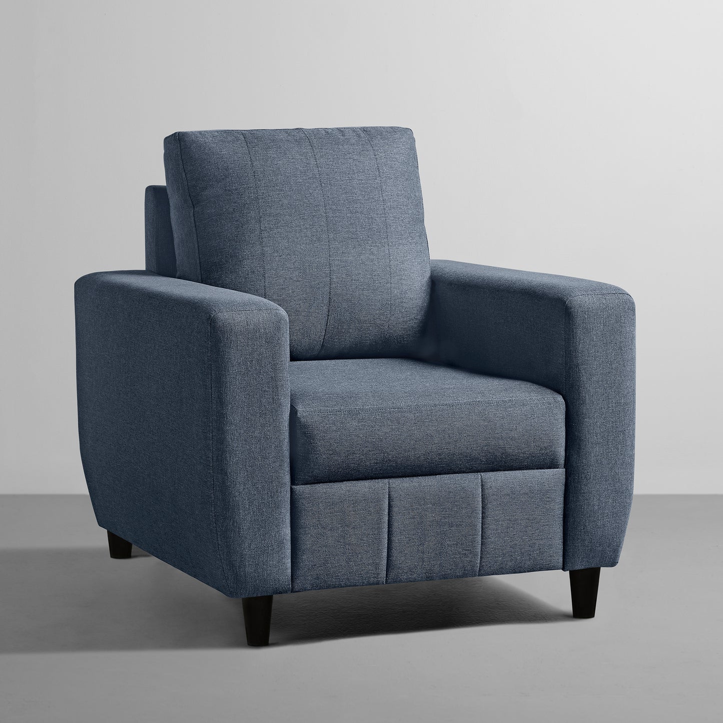 Sofa|Bae|1|Seater|Sofa|Fabric|Ocean|Blue