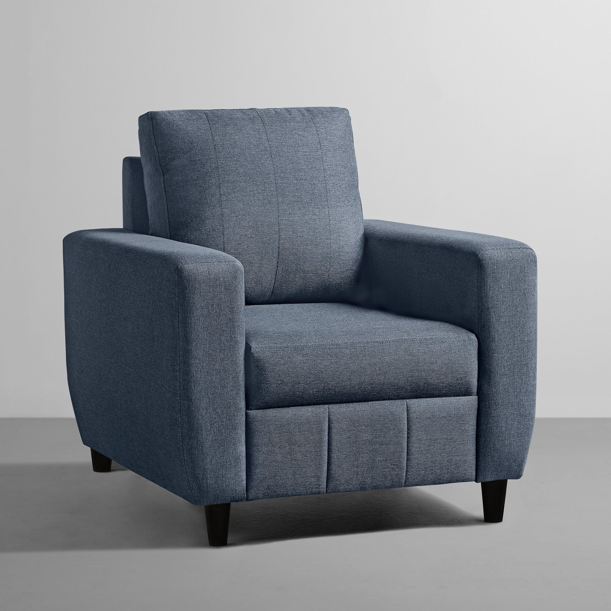 Sofa|Bae|1|Seater|Sofa|Fabric|Ocean|Blue