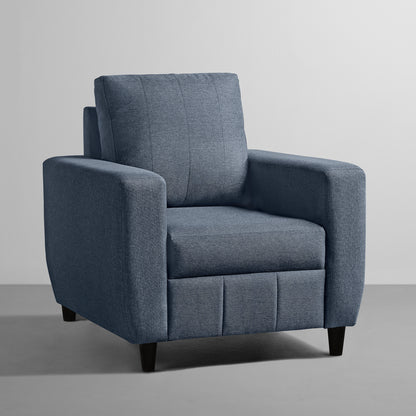 Sofa|Bae|1|Seater|Sofa|Fabric|Ocean|Blue