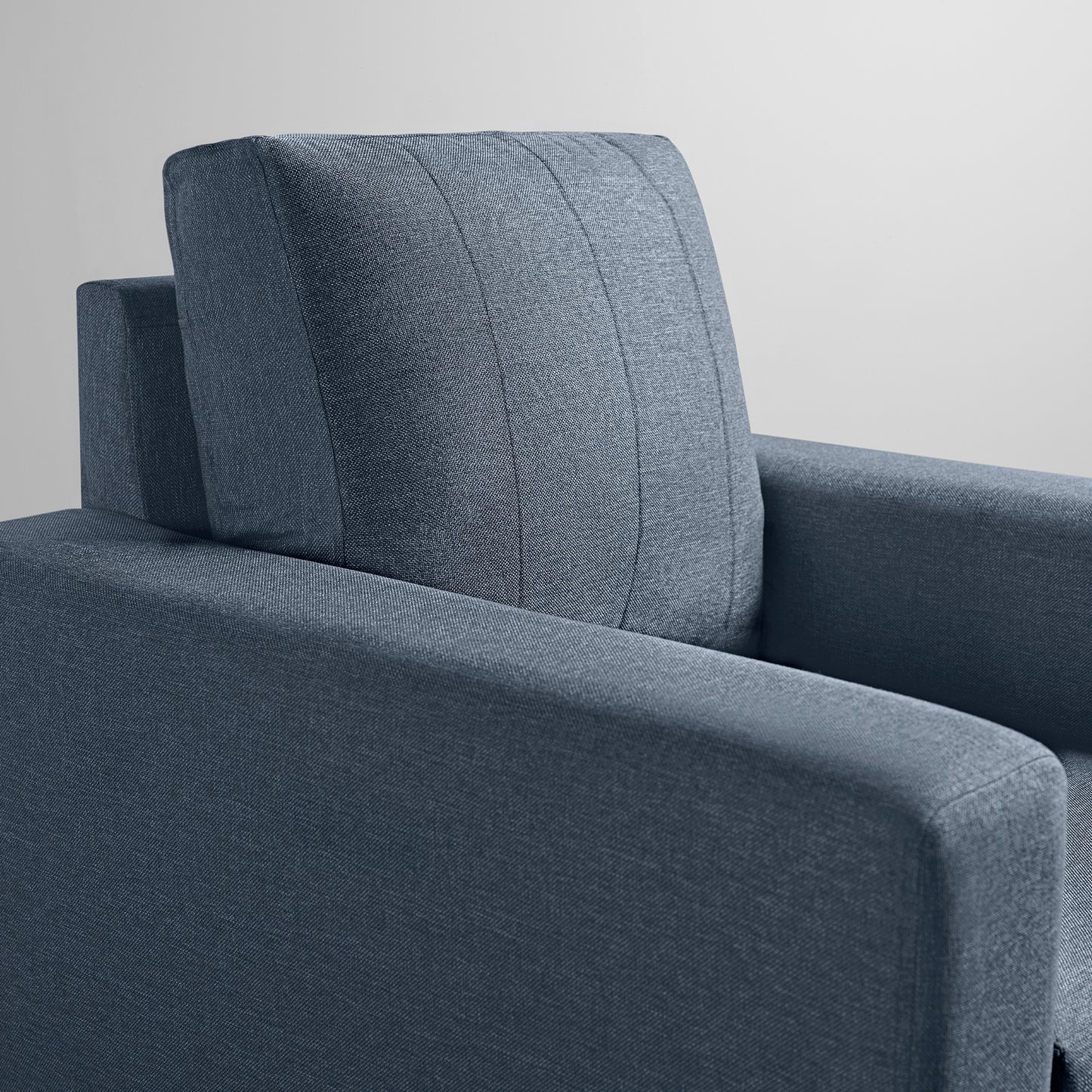 Sofa|Bae|1|Seater|Sofa|Fabric|Ocean|Blue