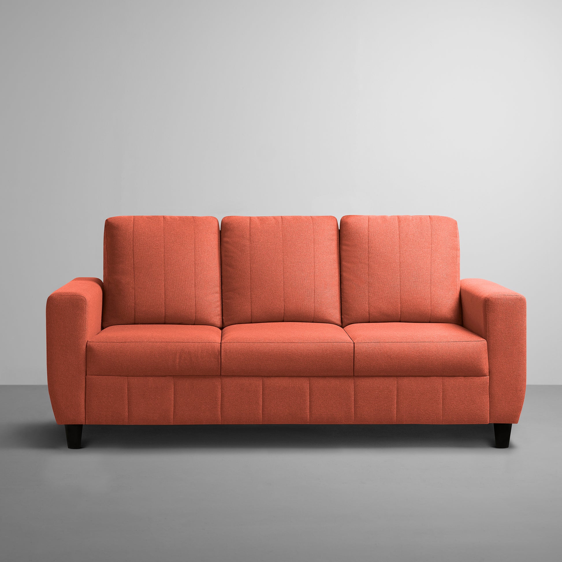 Sofa|Bae|3|Seater|Sofa|Fabric|Ember|Orange