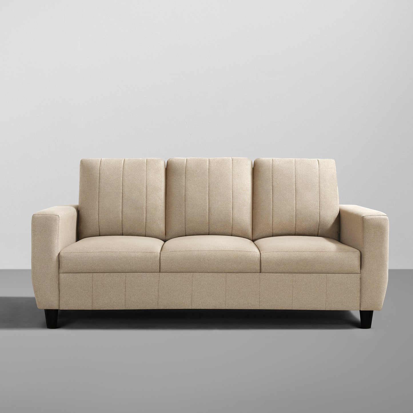 Sofa|Bae|3|Seater|Sofa|Fabric|Pebble|Brown