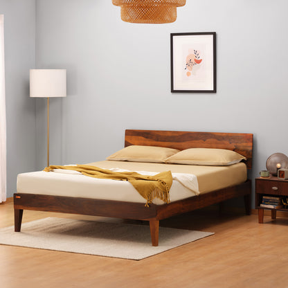 Bed|G|Premium|Solid|Wood|Bed|King|Size