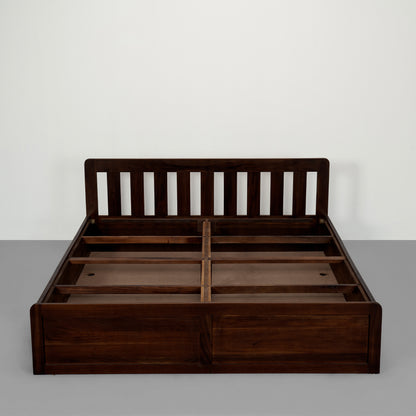 Sleepyhead|Bed|MS|Premium|Solid|Mahagony|Wood|Bed|With|Storage|Queen