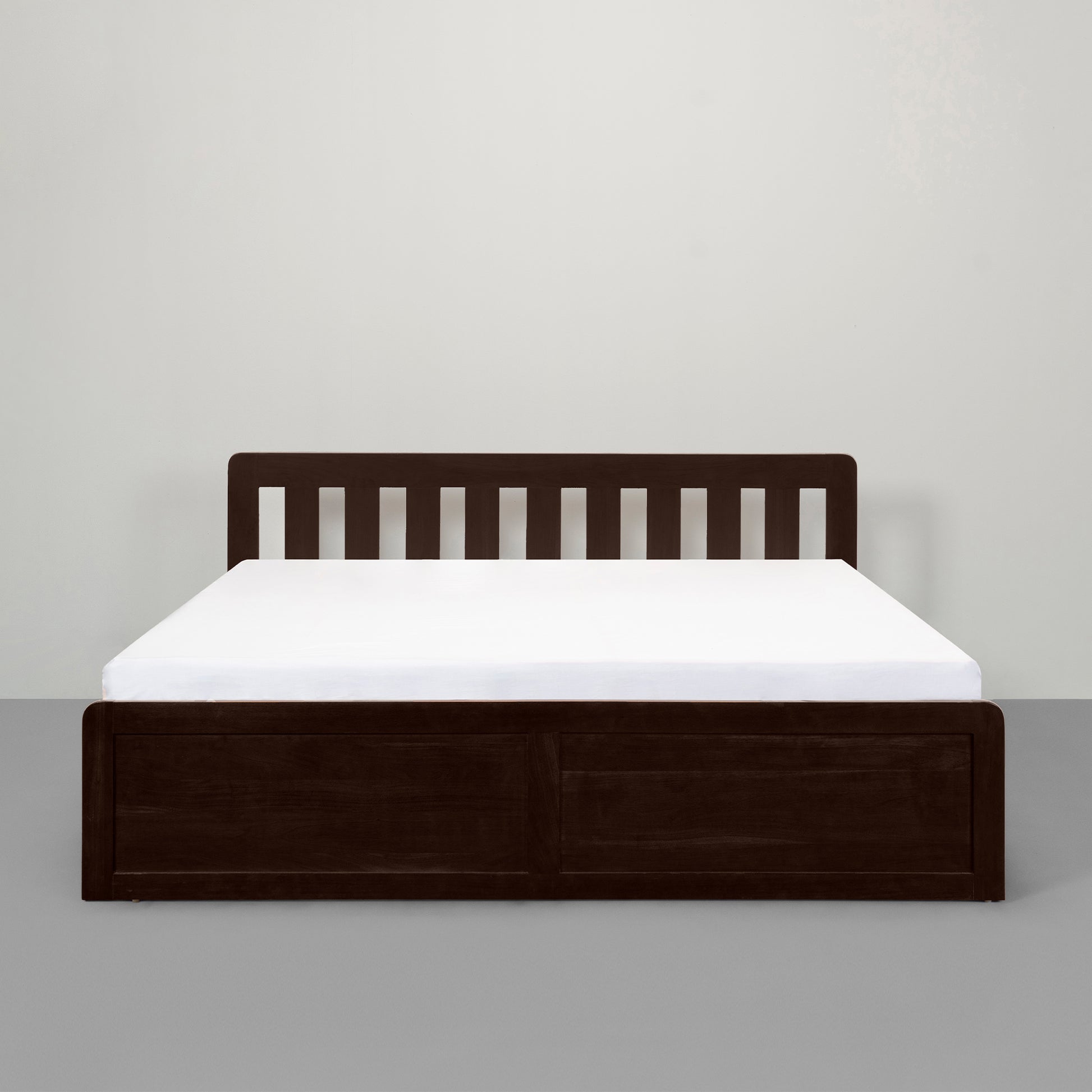 Sleepyhead|Bed|MS|Premium|Solid|Mahagony|Wood|Bed|With|Storage|Queen