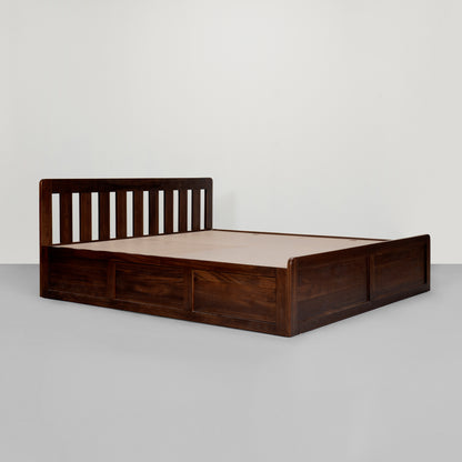 Sleepyhead|Bed|MS|Premium|Solid|Mahagony|Wood|Bed|With|Storage|Queen
