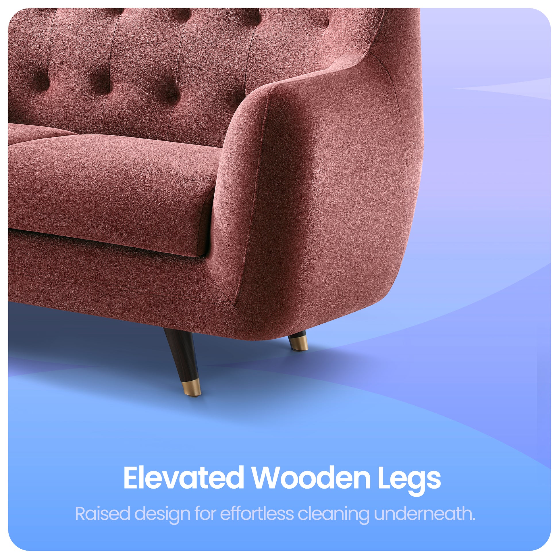 Sofa|Bubbles|2|Seater|Sofa|Fabric|Canyon|Rose