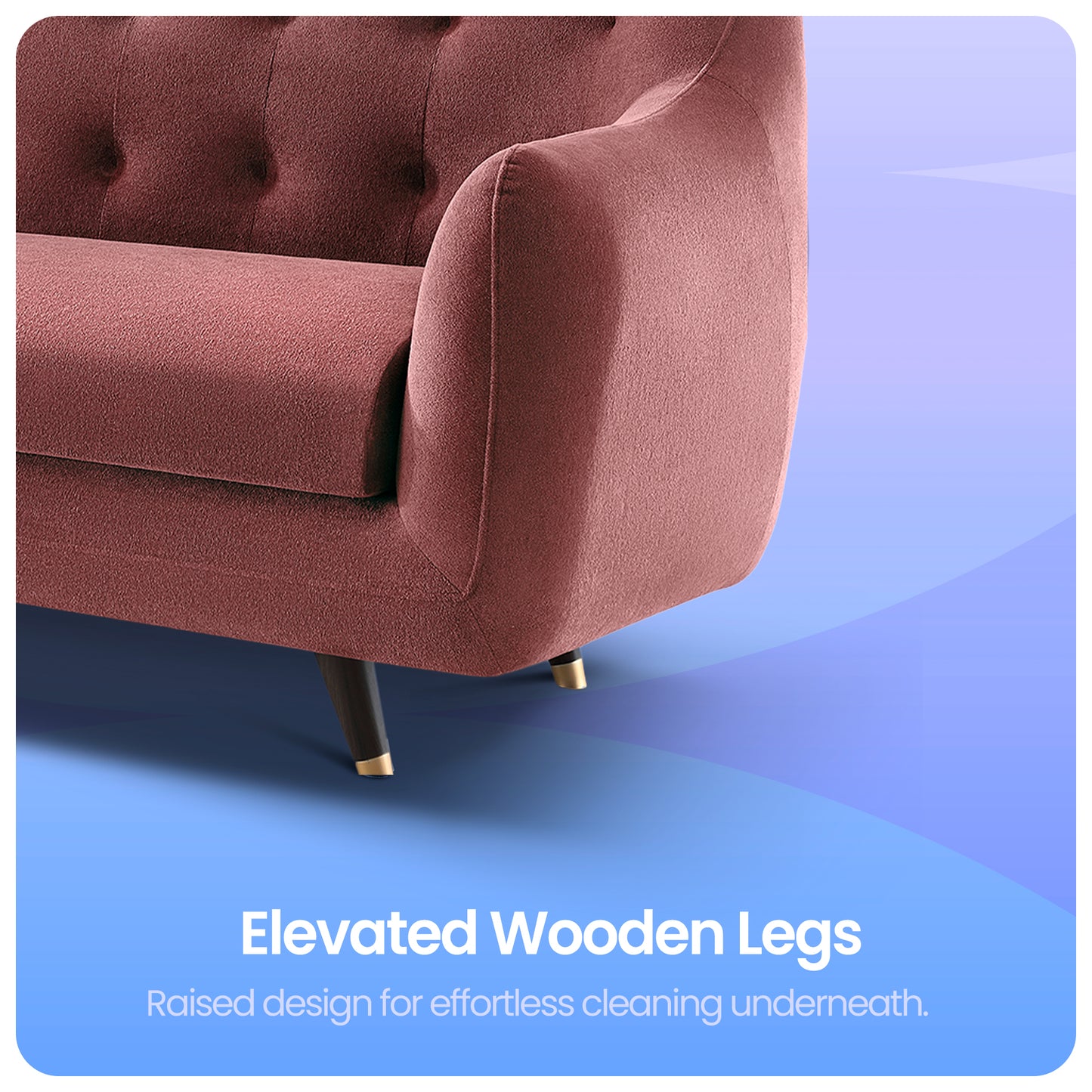 Sofa|Bubbles|3|Seater|Sofa|Fabric|Canyon|Rose