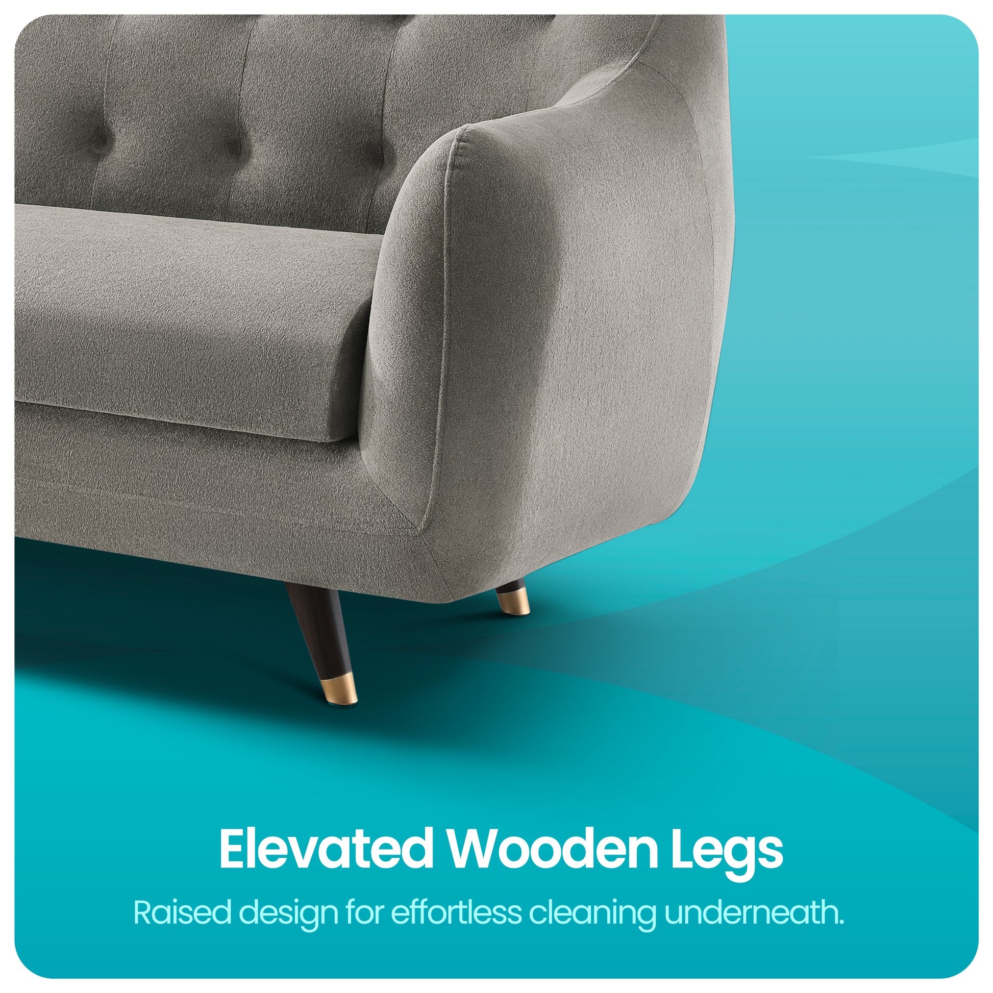 Sofa|Bubbles|3|Seater|Sofa|Fabric|Flint|Grey