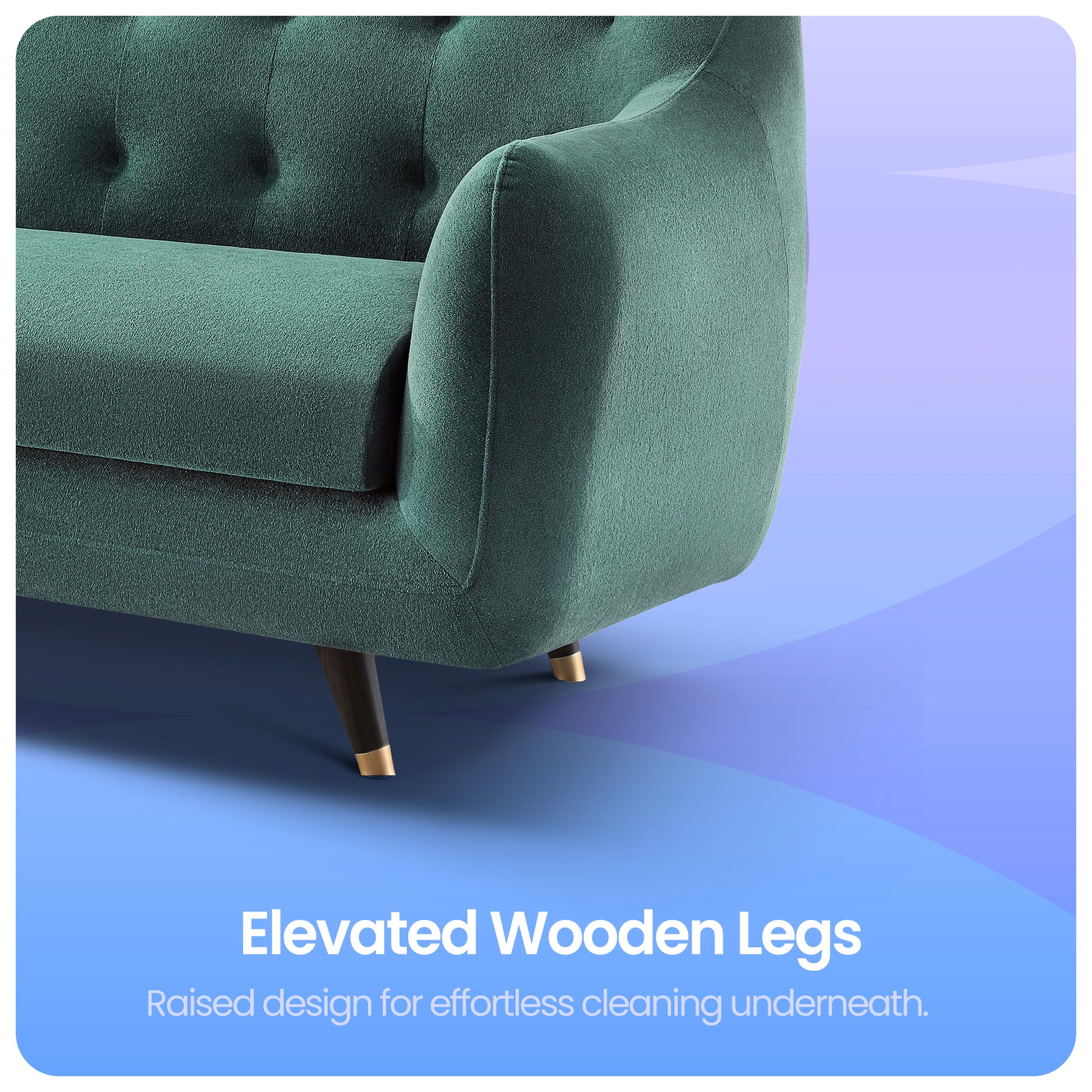 Sofa|Bubbles|3|Seater|Sofa|Fabric|Teal|Blue