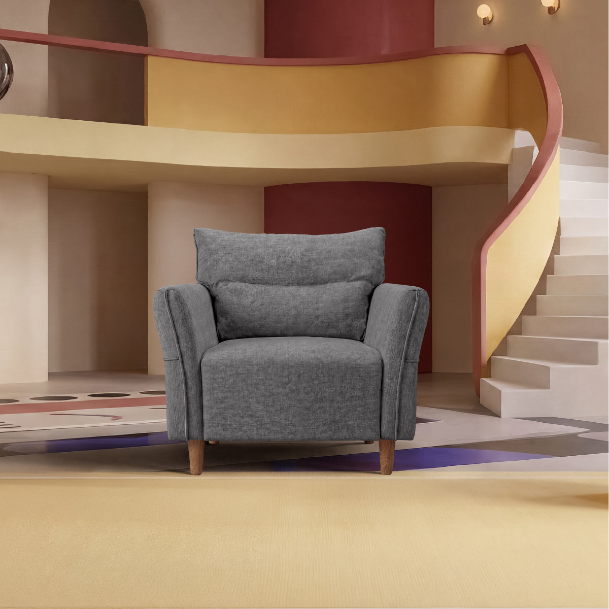 sofa-drip-pro-1-seater-sofa-fabric-charcoal-grey
