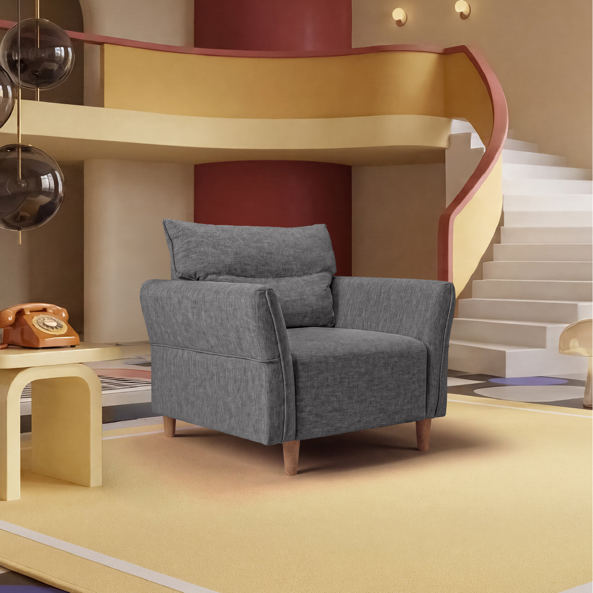 sofa-drip-pro-1-seater-sofa-fabric-charcoal-grey