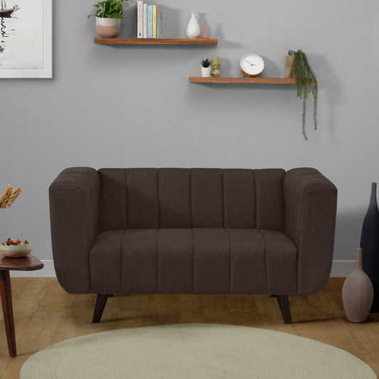 Sofa|Kiki|2|Seater|Sofa|Fabric|Earth|Brown
