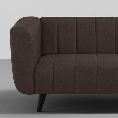 Sofa|Kiki|2|Seater|Sofa|Fabric|Earth|Brown