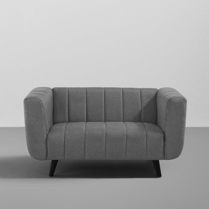 Sofa|Kiki|2|Seater|Sofa|Fabric|Graphite|Grey