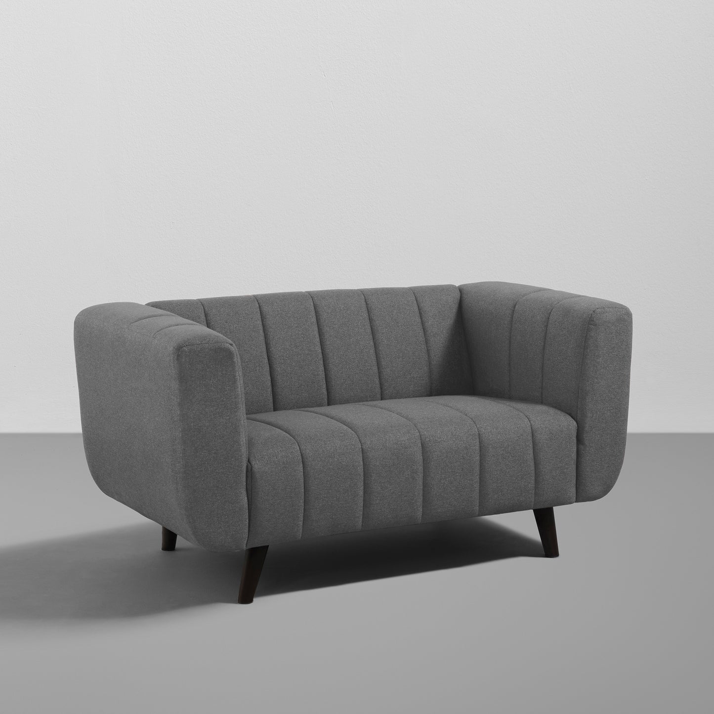 Sofa|Kiki|2|Seater|Sofa|Fabric|Graphite|Grey