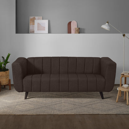 Sofa|Kiki|3|Seater|Sofa|Fabric|Earth|Brown