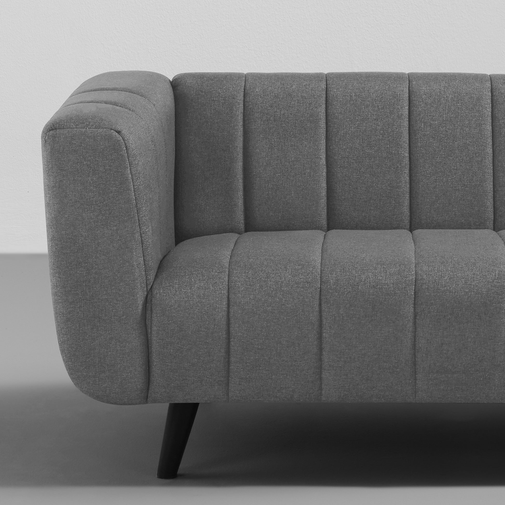 Sofa|Kiki|3|Seater|Sofa|Fabric|Graphite|Grey