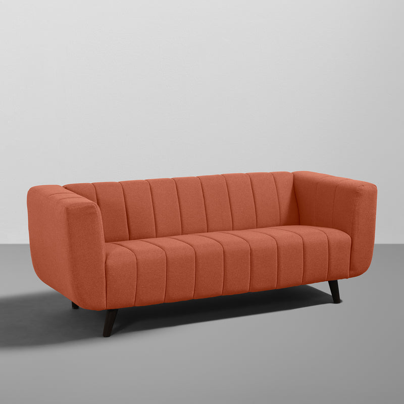 Sofa|Kiki|3|Seater|Sofa|Fabric|Lava|Orange