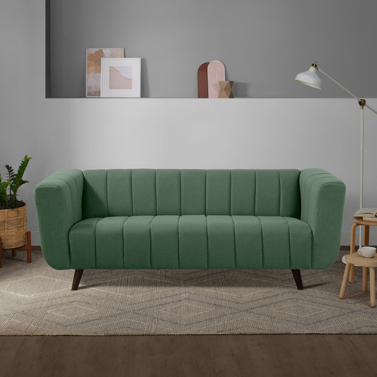 Sofa|Kiki|3|Seater|Sofa|Fabric|Sapling|Green