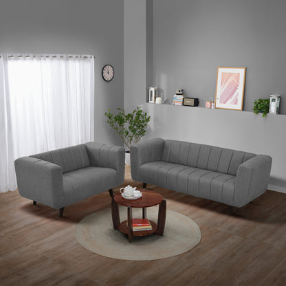 Sofa|Kiki|3+2|Seater|Sofa|Set|Fabric|Graphite|Grey