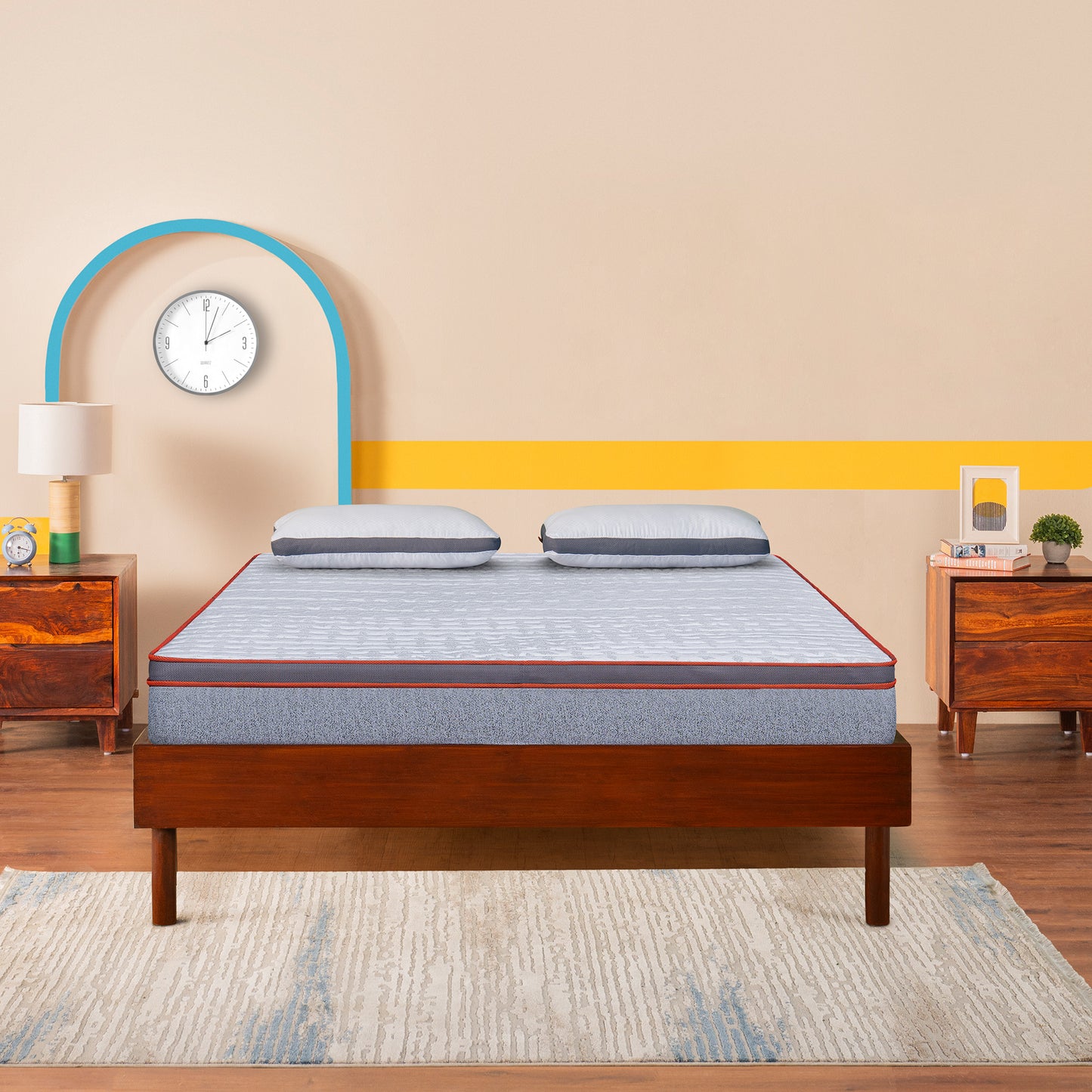 Luna|Euro|Top|3|Zone|Pocket|Spring|Mattress|with|Zero|Partner|Disturbance