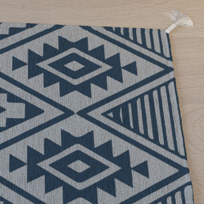 Maze|Premium|Geometric|Dhurrie|48|72|inches|4|6|ft|Grey